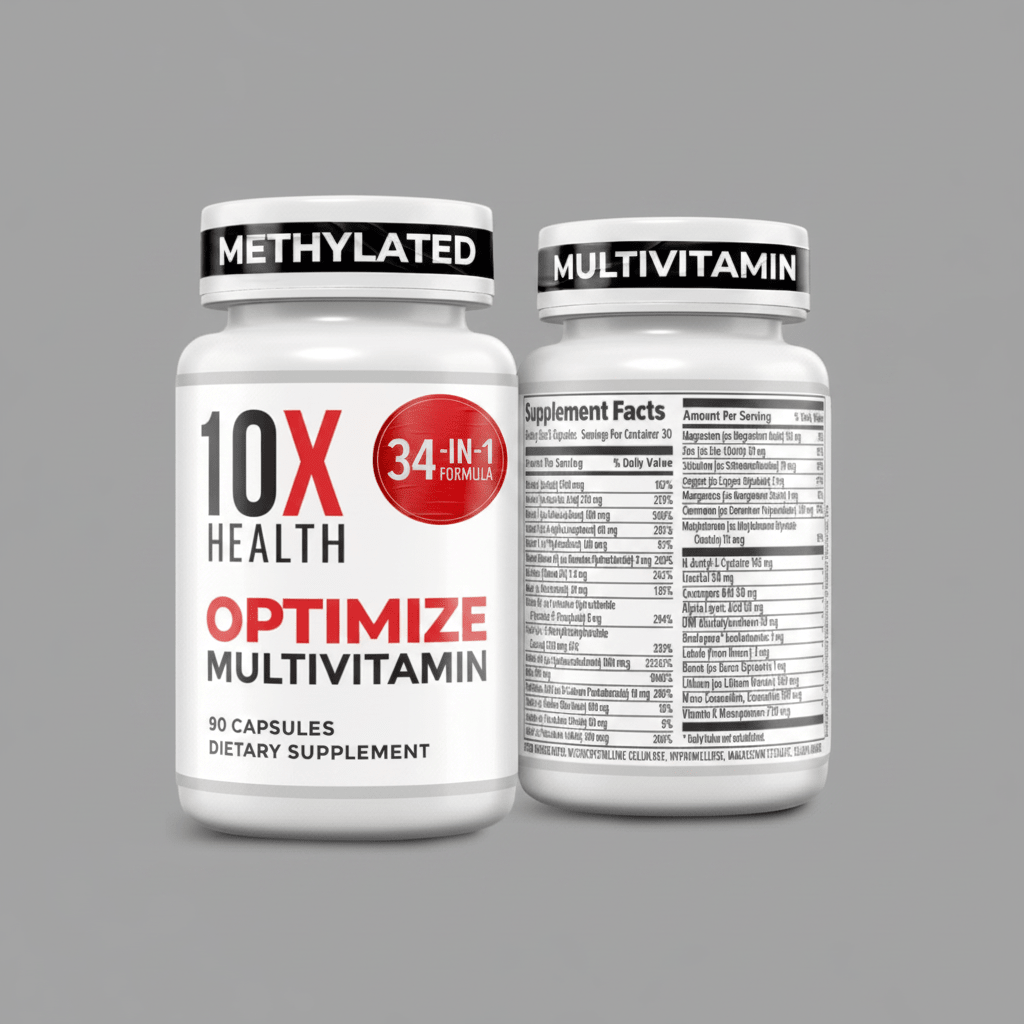 10X Health Optimize Multivitamin 90ct Sealed
