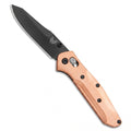Flytanium Copper Scales + Benchmade 945 Mini Osborne Knife (2.9" Black)