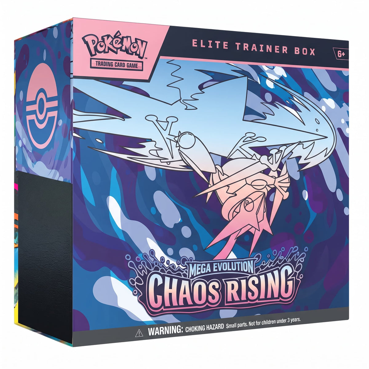 Pokémon TCG Mega Evolution Chaos Rising (ME04) Elite Trainer Box – 9 Packs