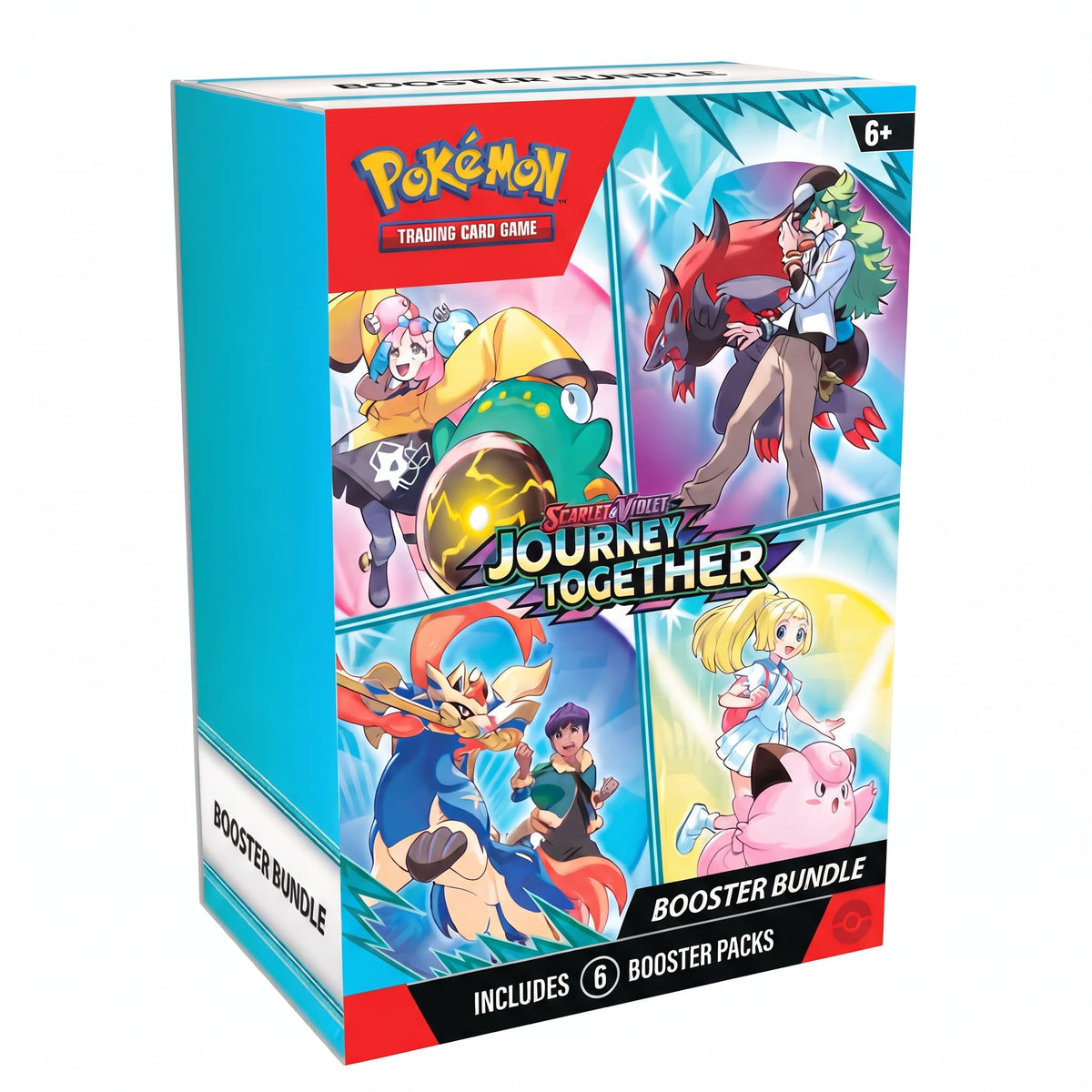 Pokémon TCG Scarlet & Violet Journey Together (SV09) Booster Bundle – 6 Packs