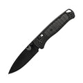 Benchmade Bugout EDC Knife, S30V Steel Blade (535BK-2) | Graphite Black CF-Elite handle, Drop-Point blade