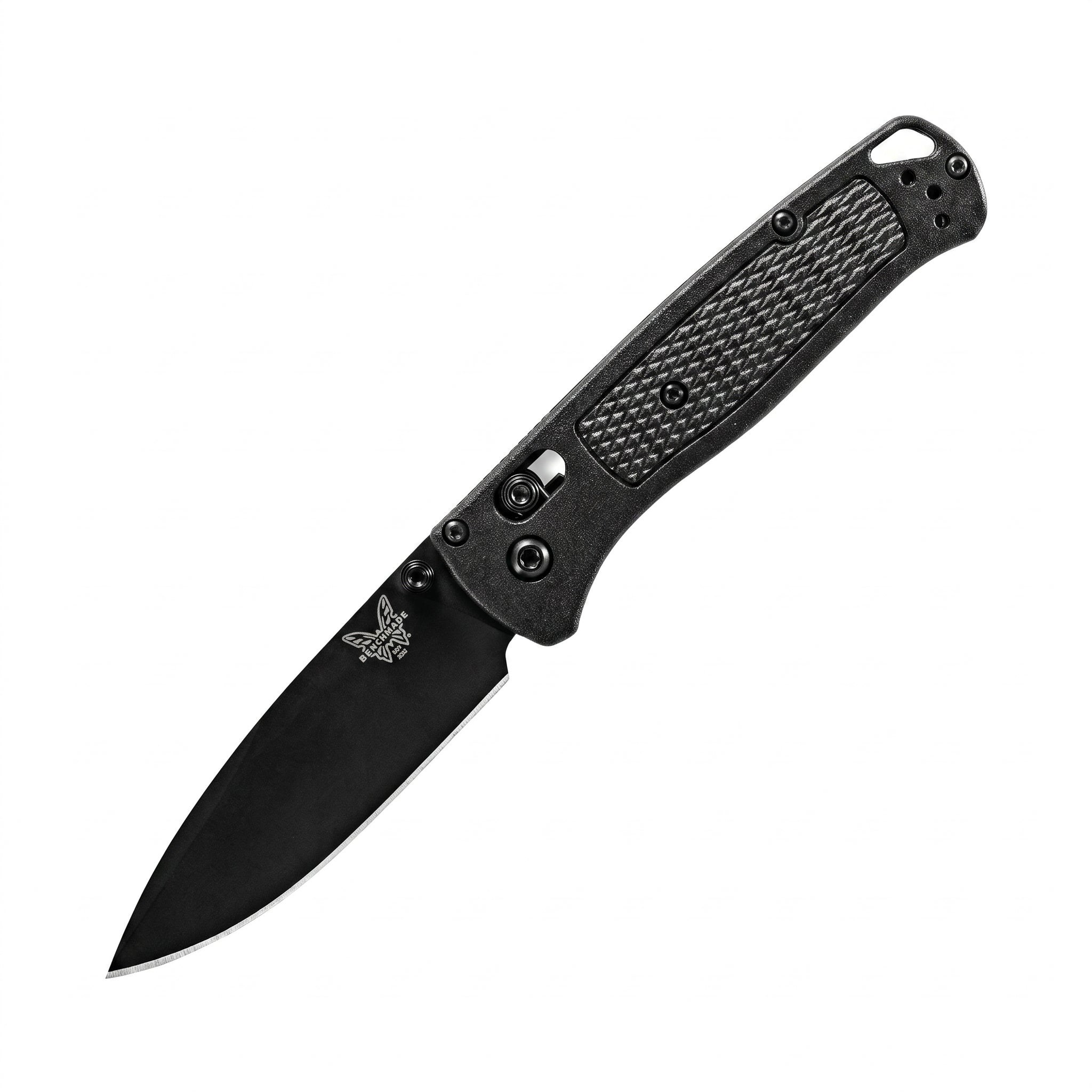 Benchmade Bugout EDC Knife, S30V Steel Blade (535BK-2) | Graphite Black CF-Elite handle, Drop-Point blade