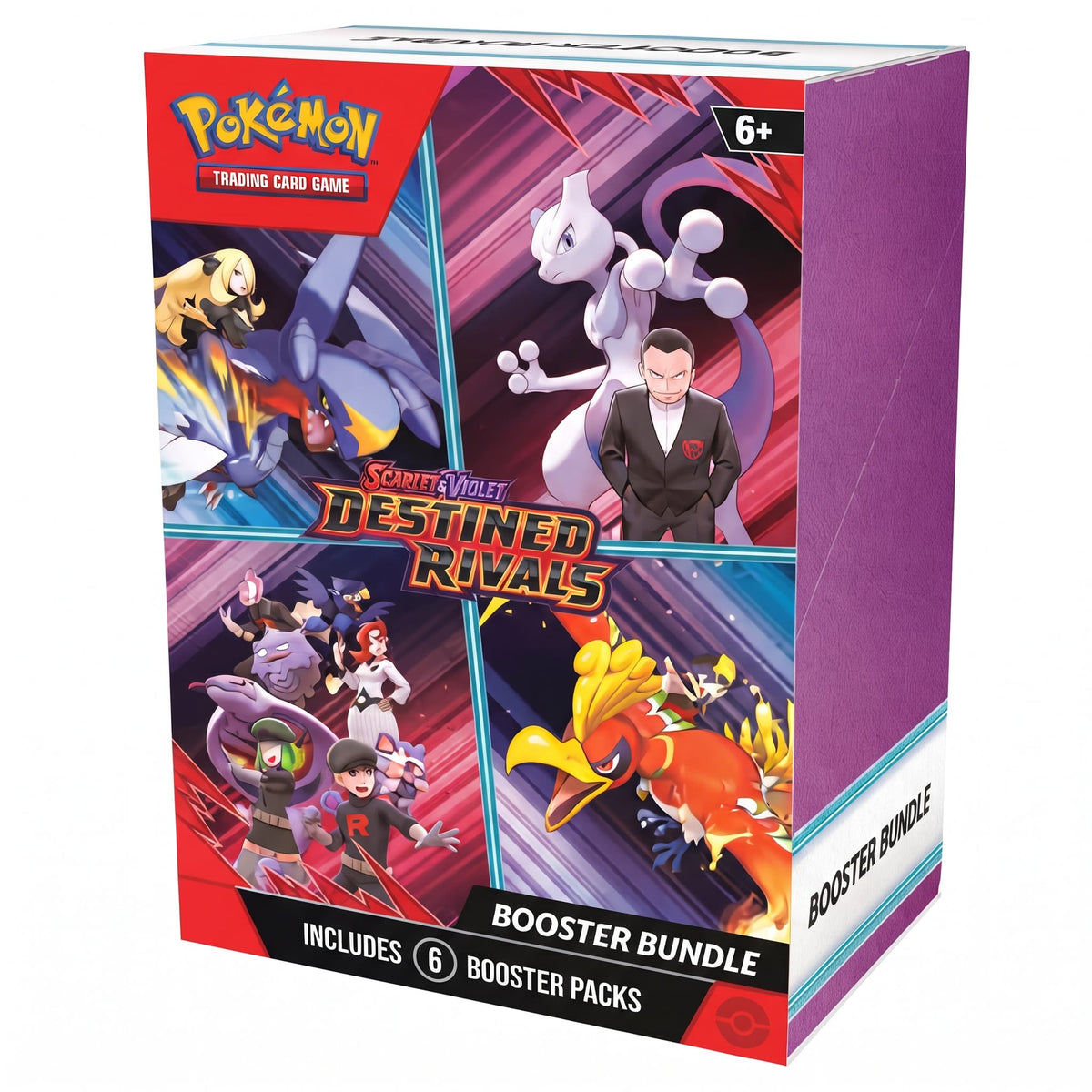 Pokémon TCG Scarlet & Violet Destined Rivals (SV10) Booster Bundle – 6 Packs