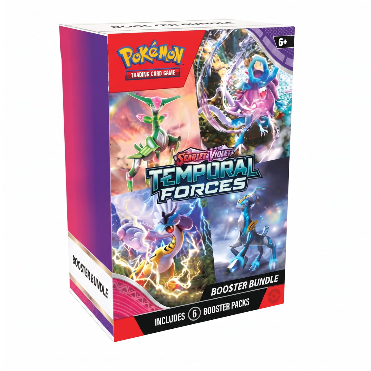 Pokémon TCG Scarlet & Violet Temporal Forces (SV05) Booster Bundle – 6 Packs