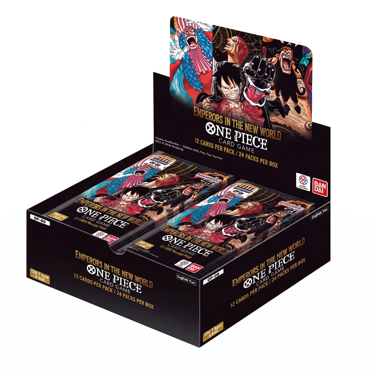 One Piece Card Game Emperors in the New World (OP-09) Booster Box – 24 Packs