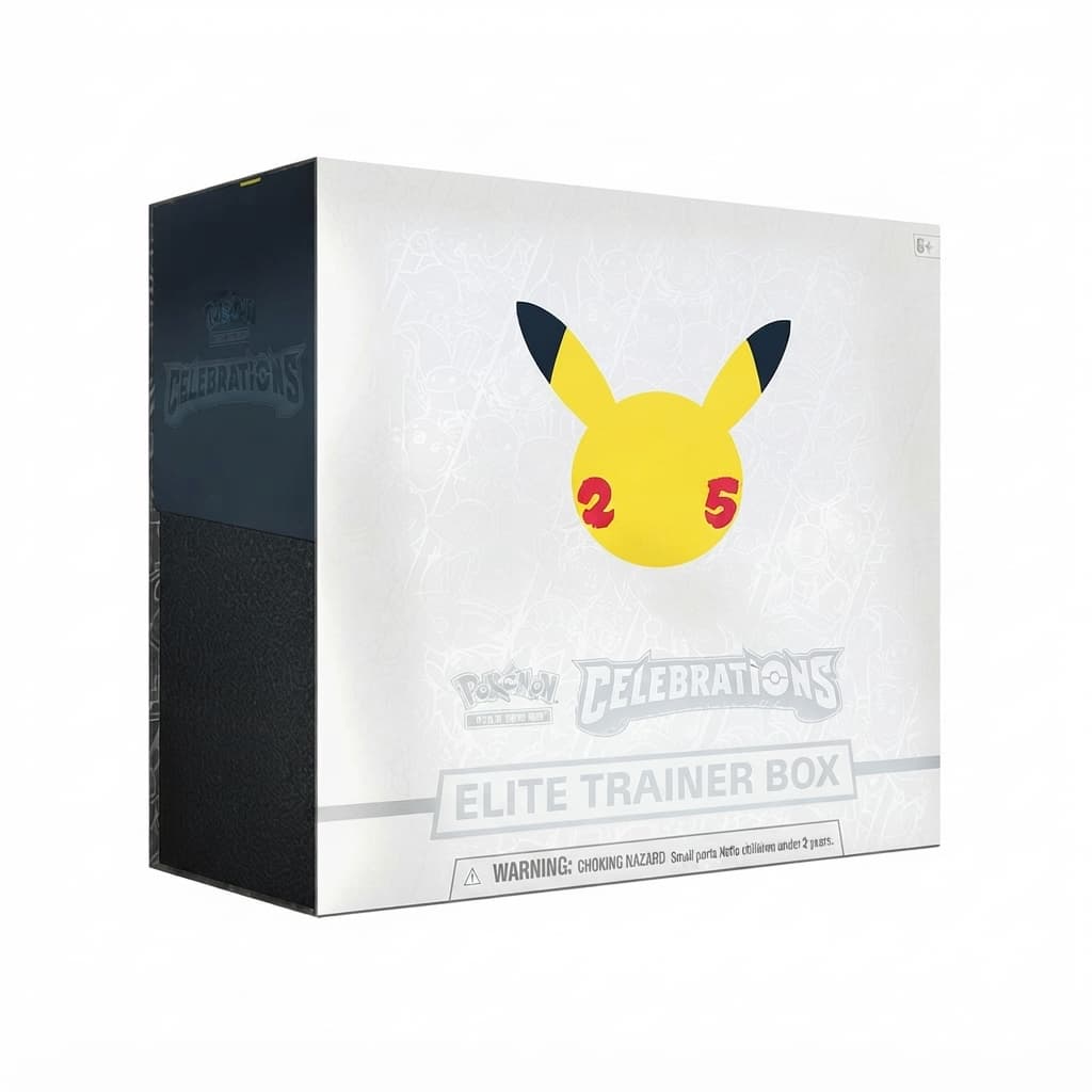 Pokémon TCG Celebrations 25th Anniversary Elite Trainer Box – 15 Packs