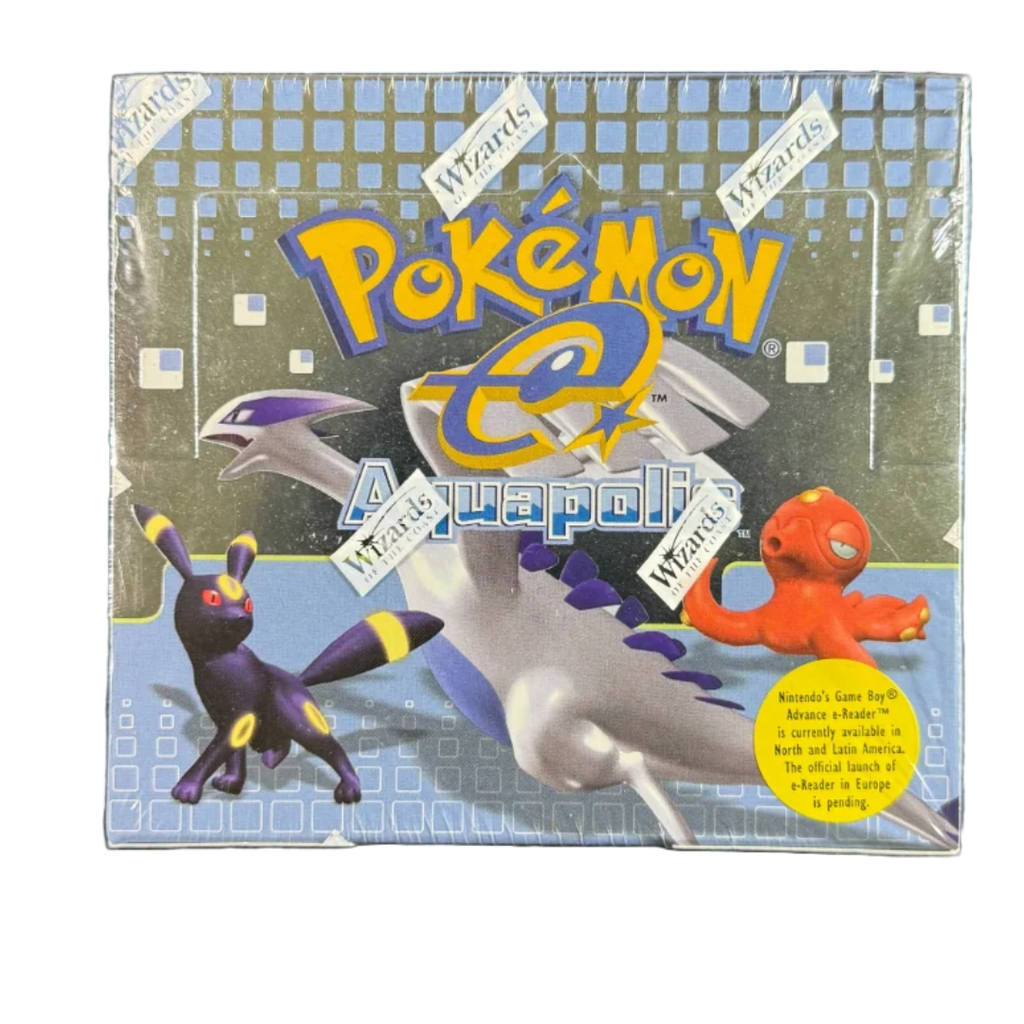 Pokémon TCG Aquapolis Booster Box – Vintage e-Card Series (2003)