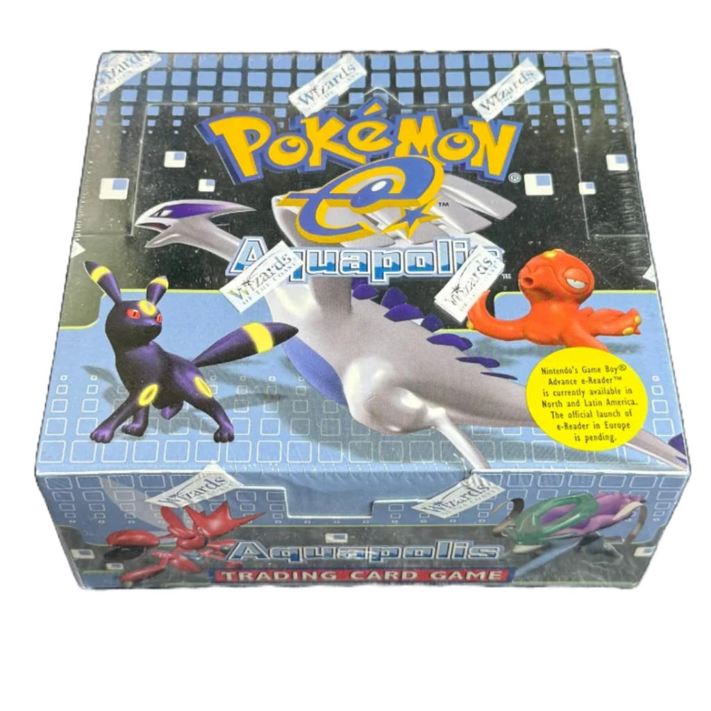 Pokémon TCG Aquapolis Booster Box – Vintage e-Card Series (2003)