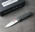 Benchmade BM 485 Folding Pocket Knife Carbon Fiber Handle EDC