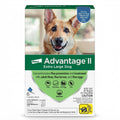 Advantage II Extra Large Dog Flea Treatment Over 55 lbs 6-Month - Hamxi