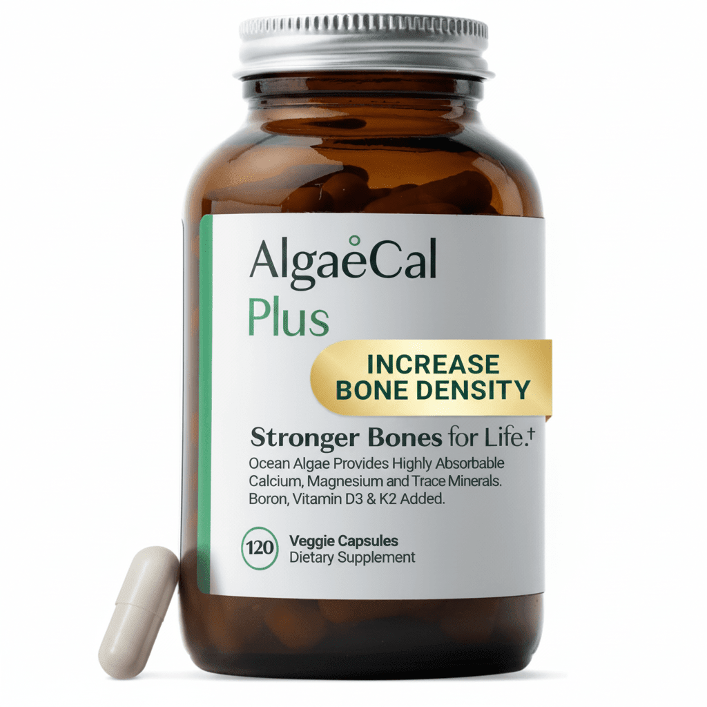 ALGAECAL Plus Plant-Based Calcium Supplement 720mg 120 Capsules - Hamxi