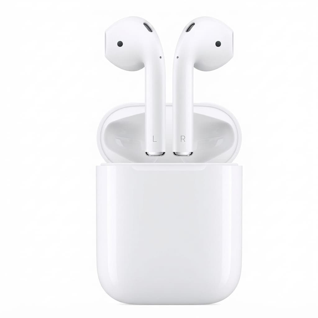 Apple AirPods 2nd Generation, Wireless Charging Case - Hamxi