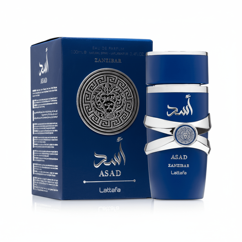 Asad Zanzibar by Lattafa Eau de Parfum Men's 3.4 oz - Hamxi
