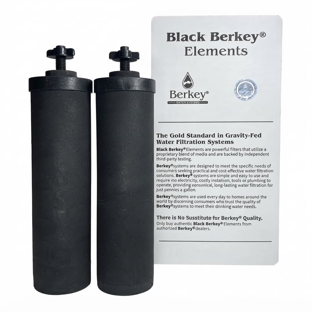 Black Berkey Water Purifier Replacement Filters - Hamxi