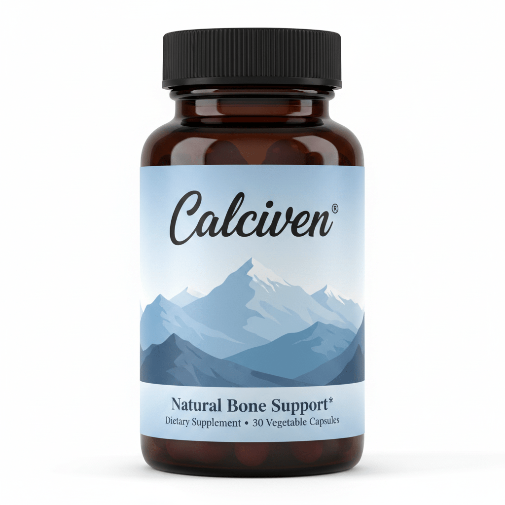 Calciven Natural Bone Support Supplement 30 Capsules - Hamxi