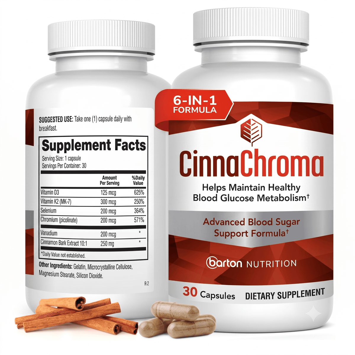 CinnaChroma 30 Capsules - Hamxi