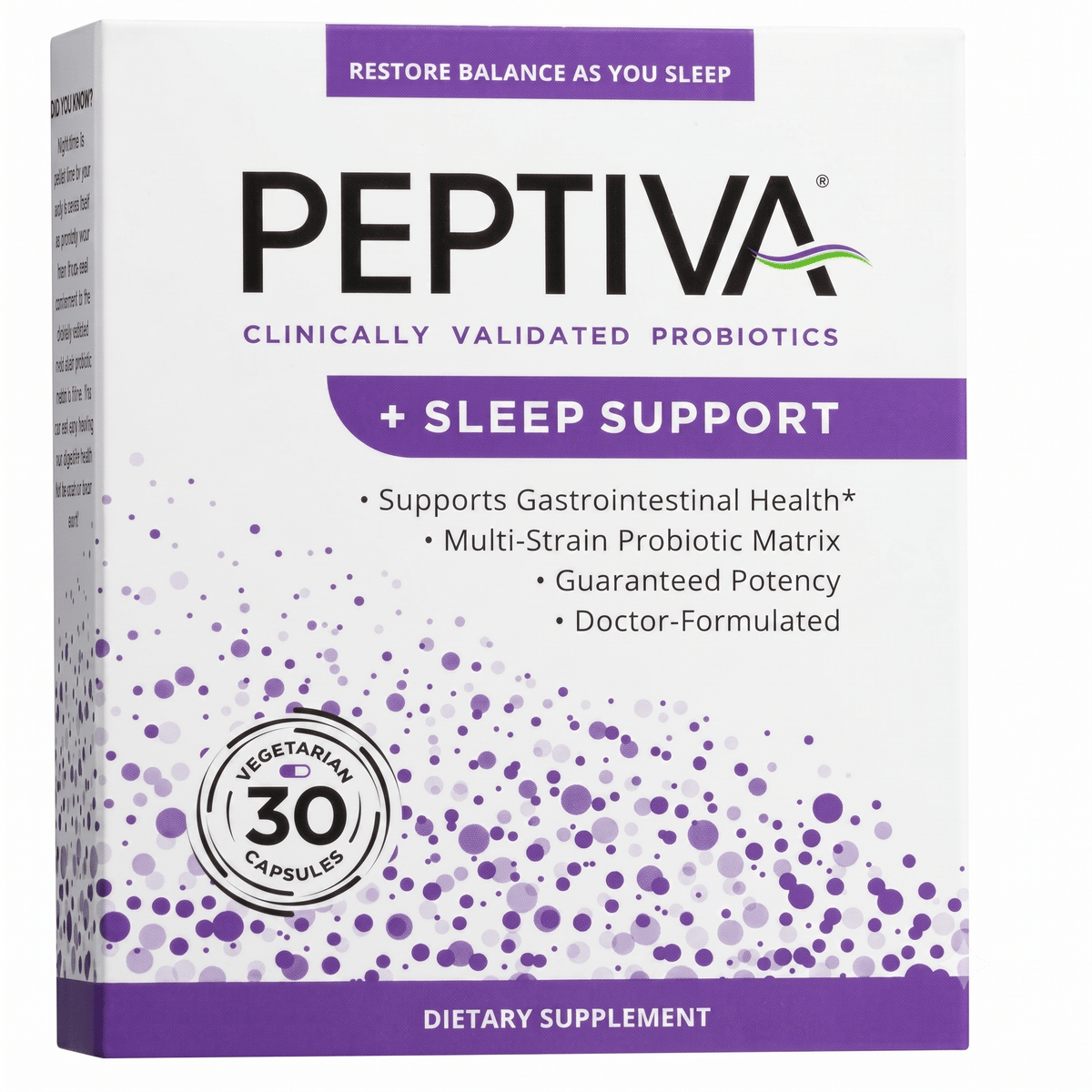 Clinically Validated Probiotics Plus Sleep Support 30 Capsules - Hamxi