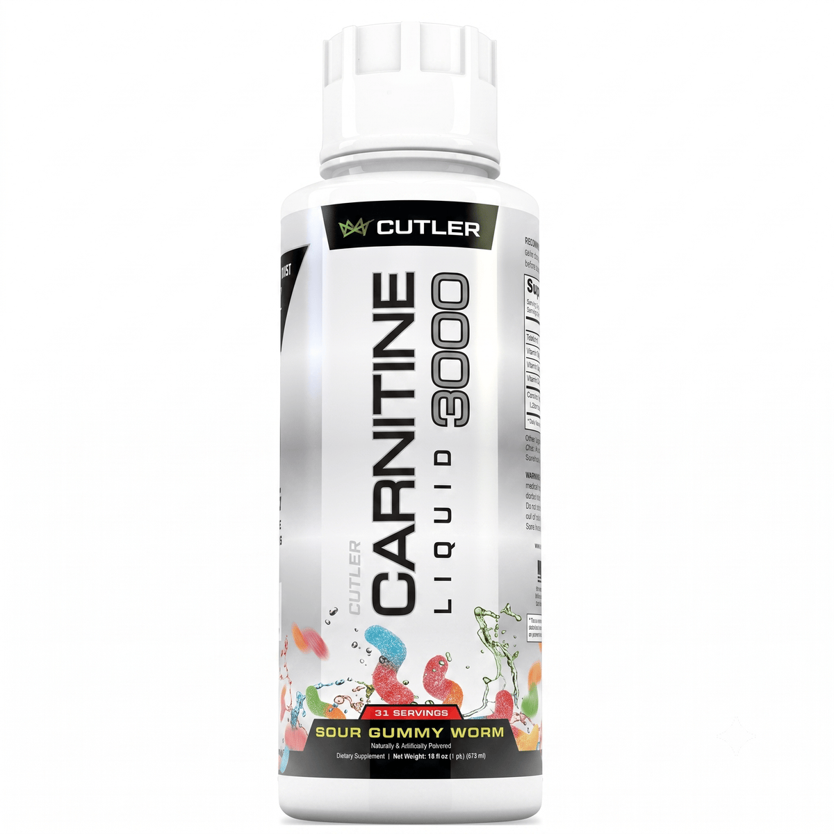 Cutler Nutrition Carnitine 3000 Liquid Sour Peach - Hamxi