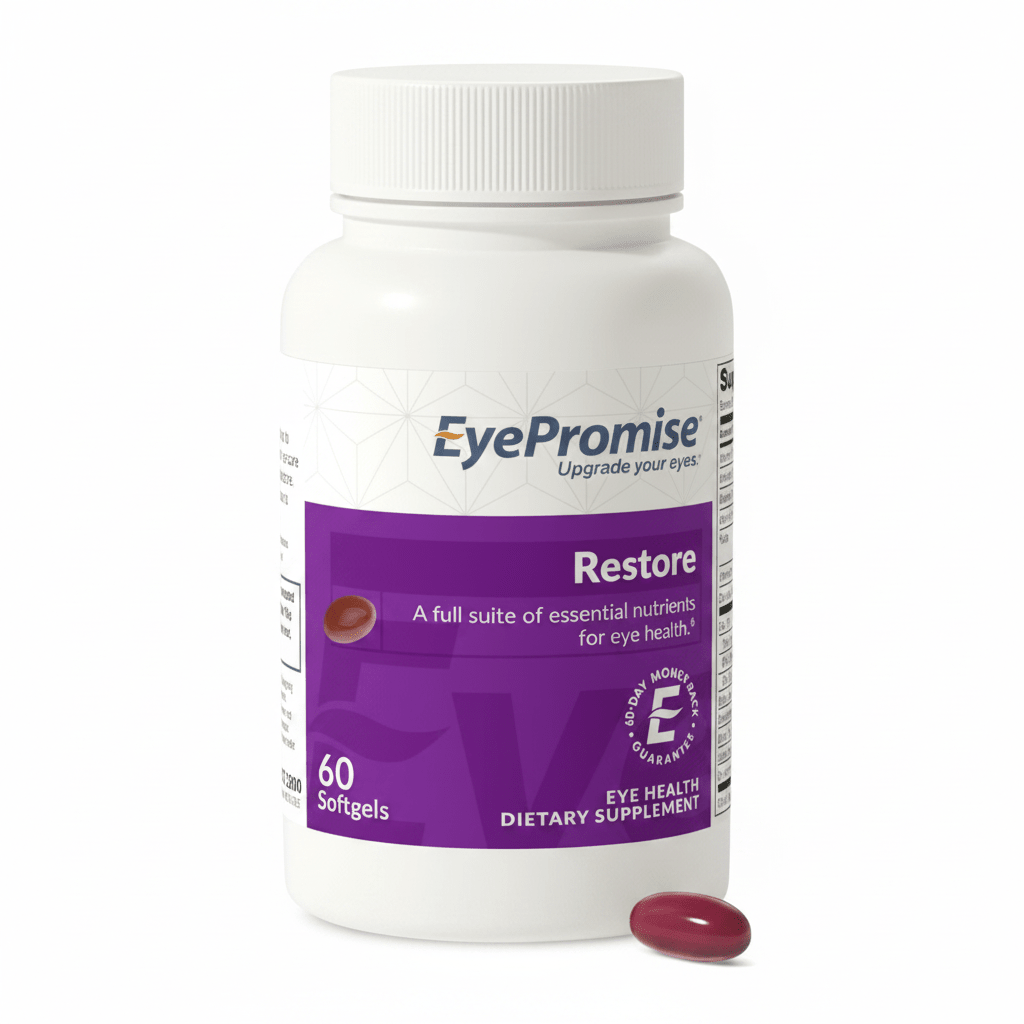 EYE PROMISE Restore Eye Supplement 60 Softgels - Hamxi