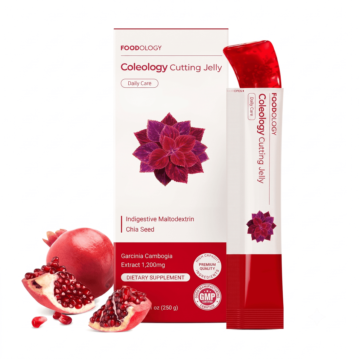 FOODOLOGY Coleology Cutting Jelly 10 Sticks 250g - Hamxi