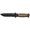 Gerber StrongArm Fixed Blade Knife Plain Edge Coyote Brown - Hamxi