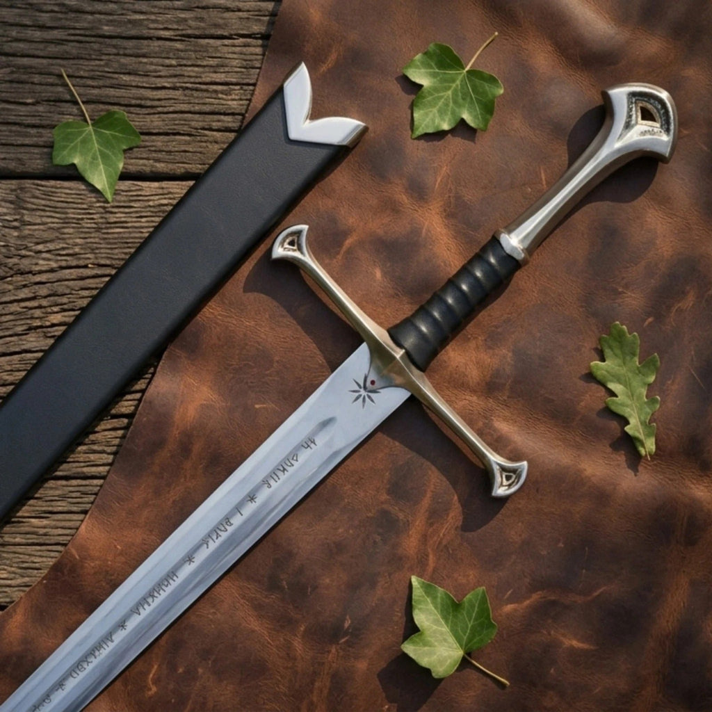 Handmade Custom King's Sword 41.5 Inch Stainless Steel - Hamxi