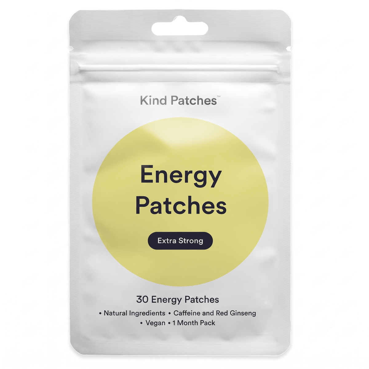 Kind Patches Energy Patches Extra Strong 30 Count - Hamxi