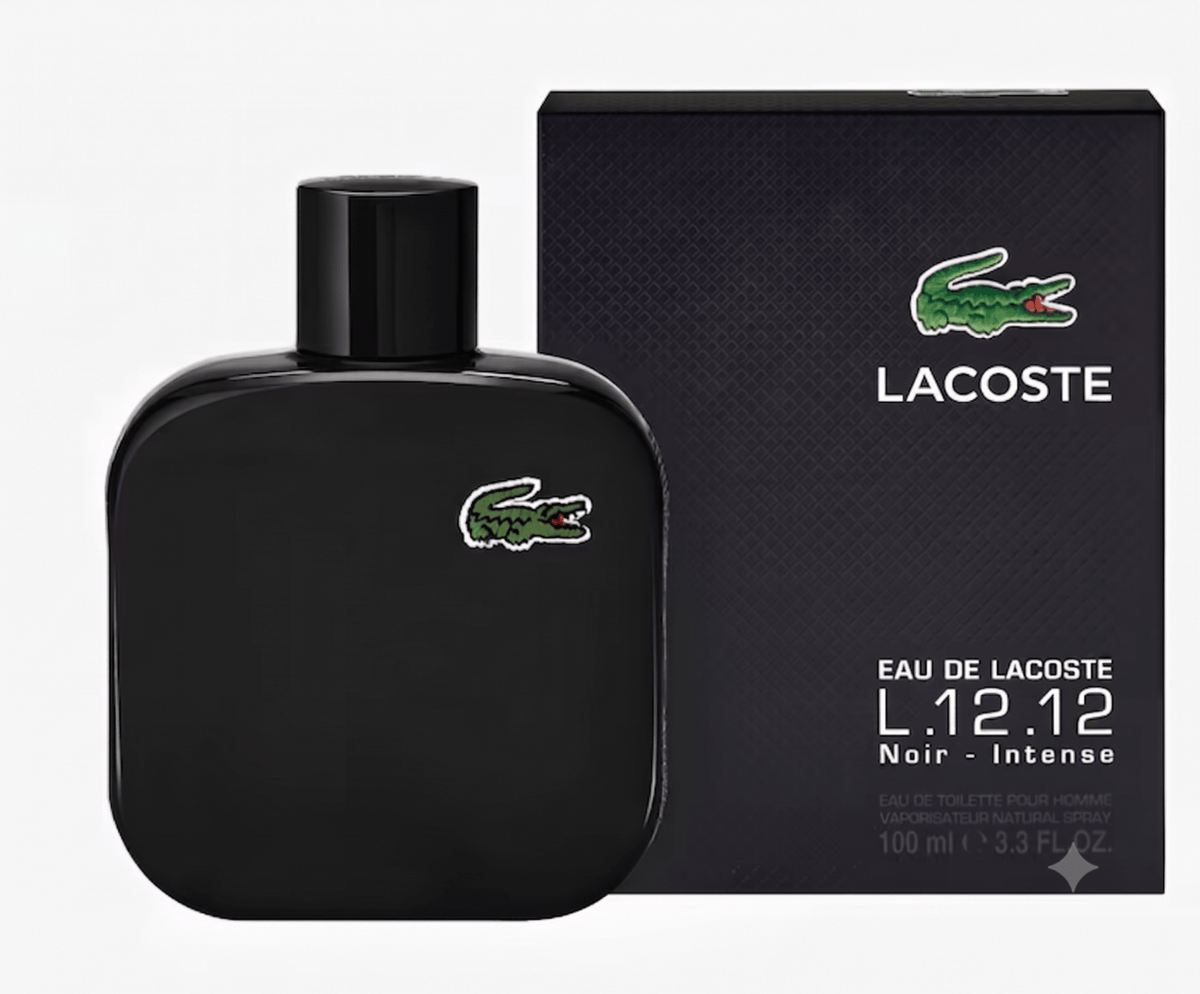 Lacoste L.12.12 Noir Intense Eau de Toilette 100ml - Hamxi