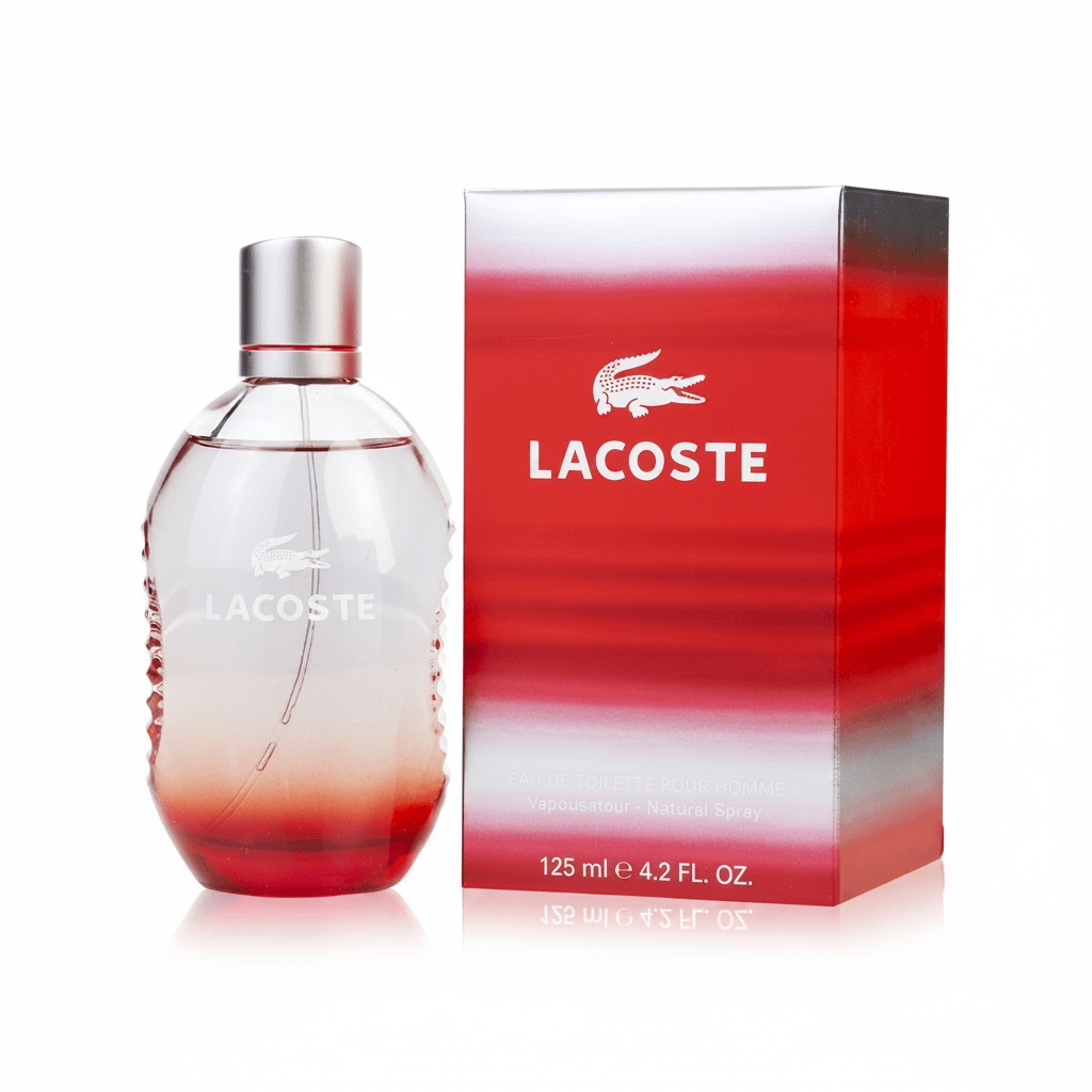 Lacoste Style in Play Red Cologne Men's 4.2 oz / 125ml - Hamxi