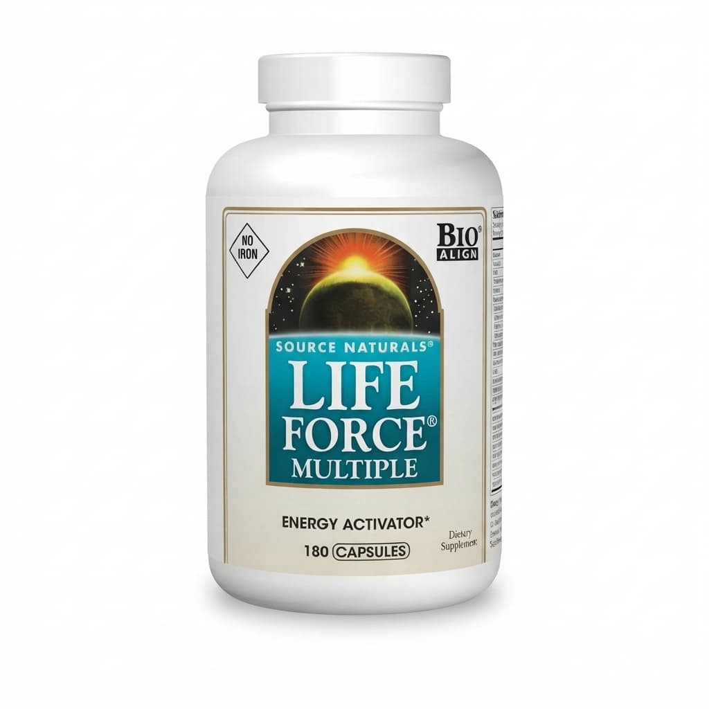 Life Force Multiple Iron-Free Multivitamin 180 Capsules - Hamxi