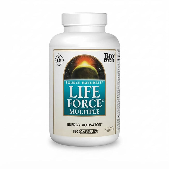 Life Force Multiple Iron-Free Multivitamin 180 Capsules - Hamxi