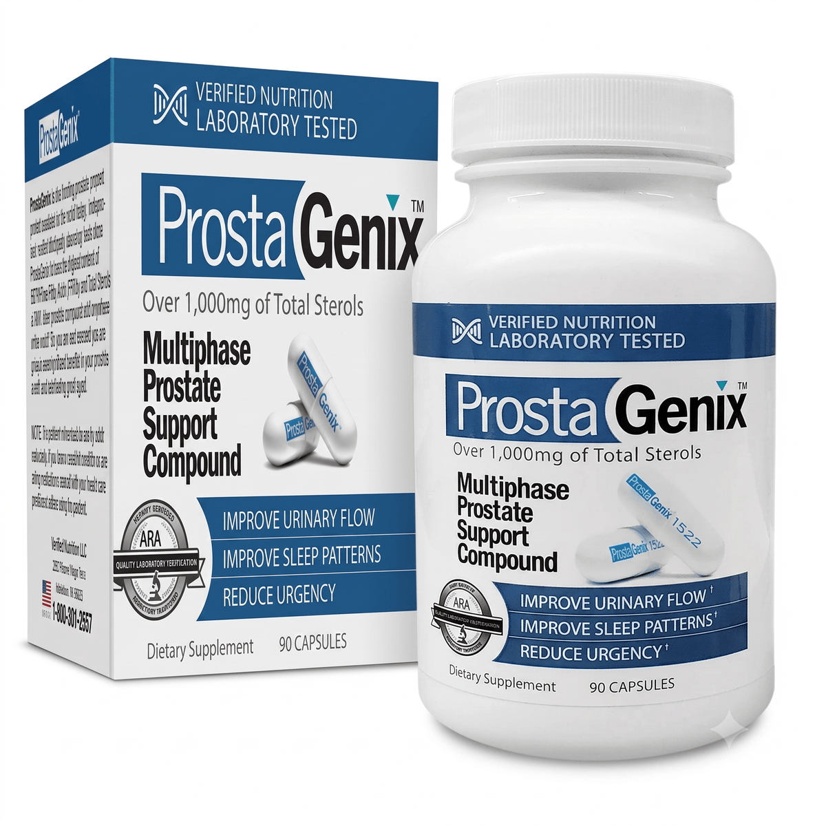 Multiphase Prostate Supplement 90 Capsules - Hamxi