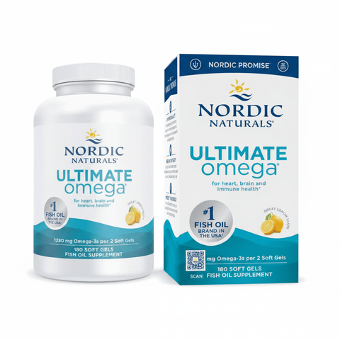 Nordic Naturals Ultimate Omega Lemon 180ct Sealed