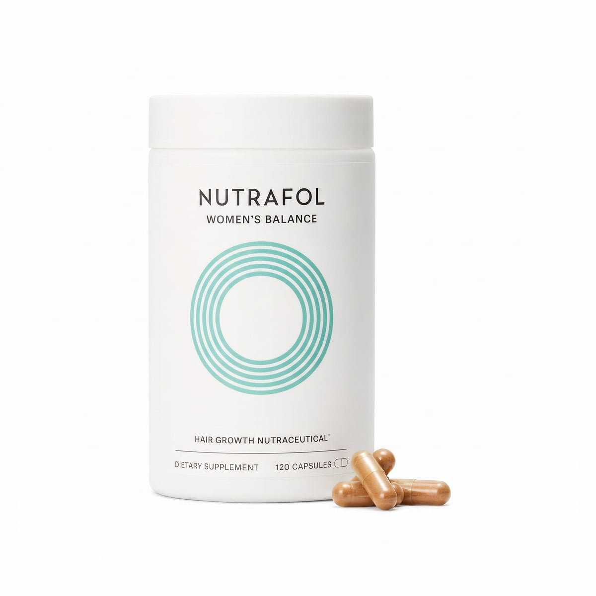 Nutrafol Women's Balance Hair Growth Supplement 120 Capsules - Hamxi
