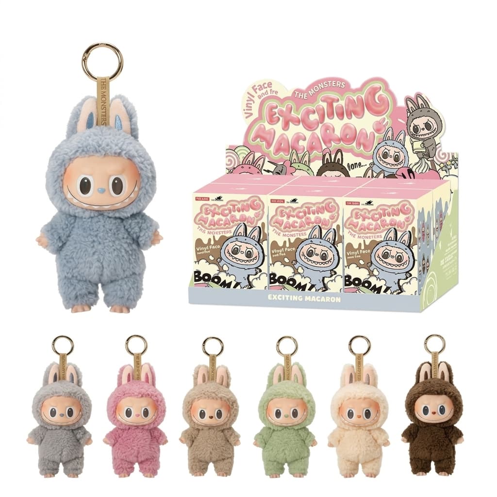 POP MART Labubu Exciting Macaron Vinyl Figure Blind Box Collectible - Hamxi