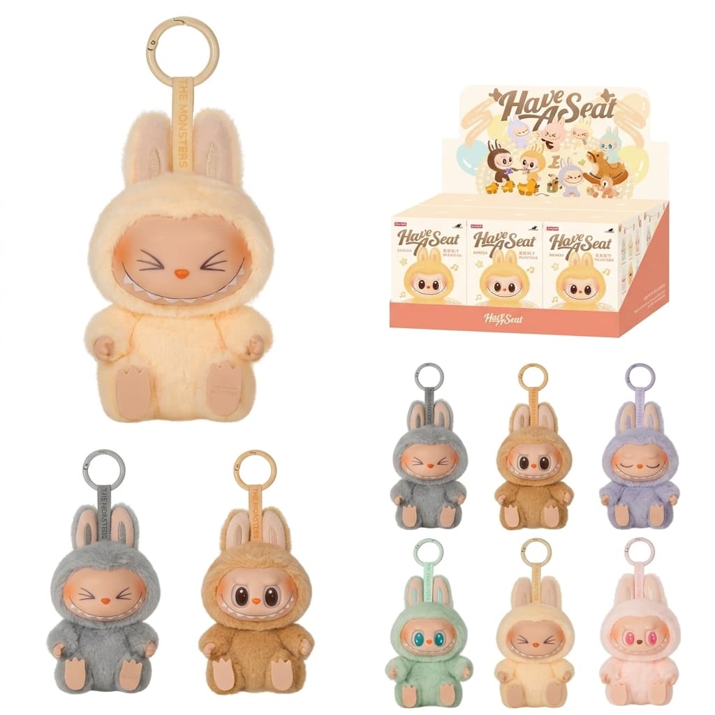 POP MART The Monsters Have a Seat Vinyl Plush Blind Box Whole Set - Hamxi