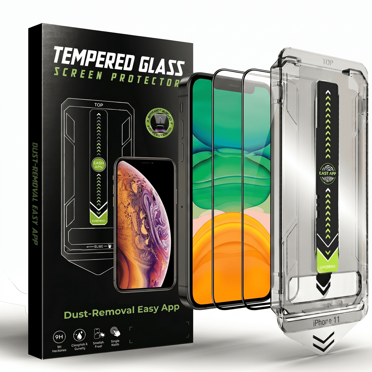 Premium Tempered Glass Screen Protector HD Clear - Hamxi