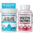 Probiotics 60 Billion Plus Digestive Enzymes Combo - Hamxi