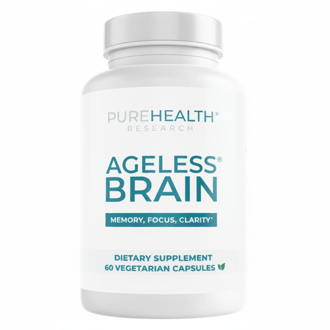 PureHealth Ageless Brain Supplement 60ct Sealed