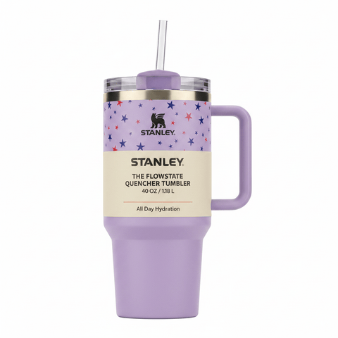 STANLEY Quencher Purple with Stars Sealed