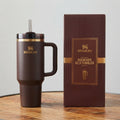 Stanley Quencher H2.0 Chocolate Gold Tumbler, 40oz - Hamxi