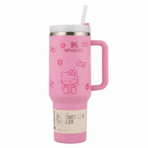 Stanley Quencher 40oz Pink Floral Sealed