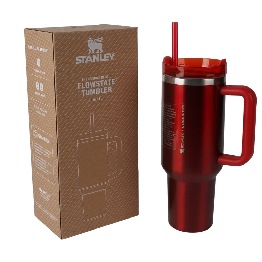 Starbucks x Stanley Holiday Red Quencher 40oz FlowState H2.0 - Hamxi