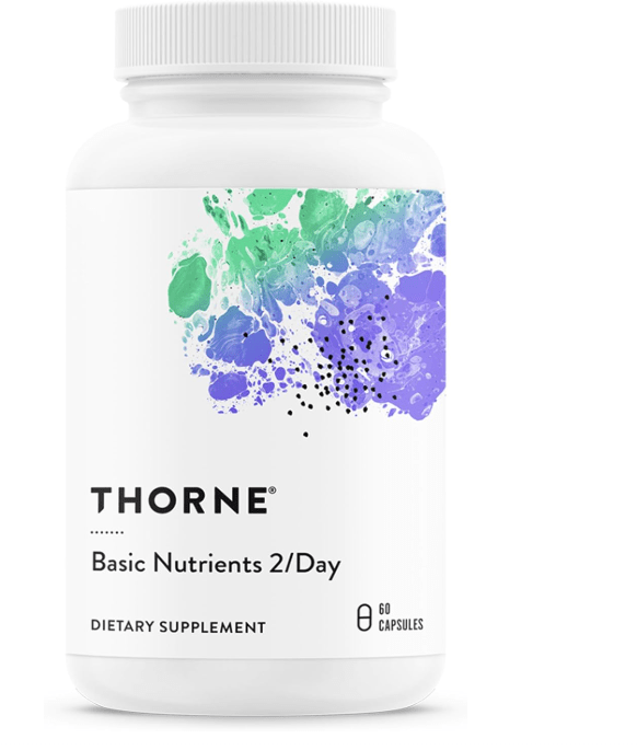 THORNE Basic Nutrients 2 Day Multivitamin 60ct Sealed