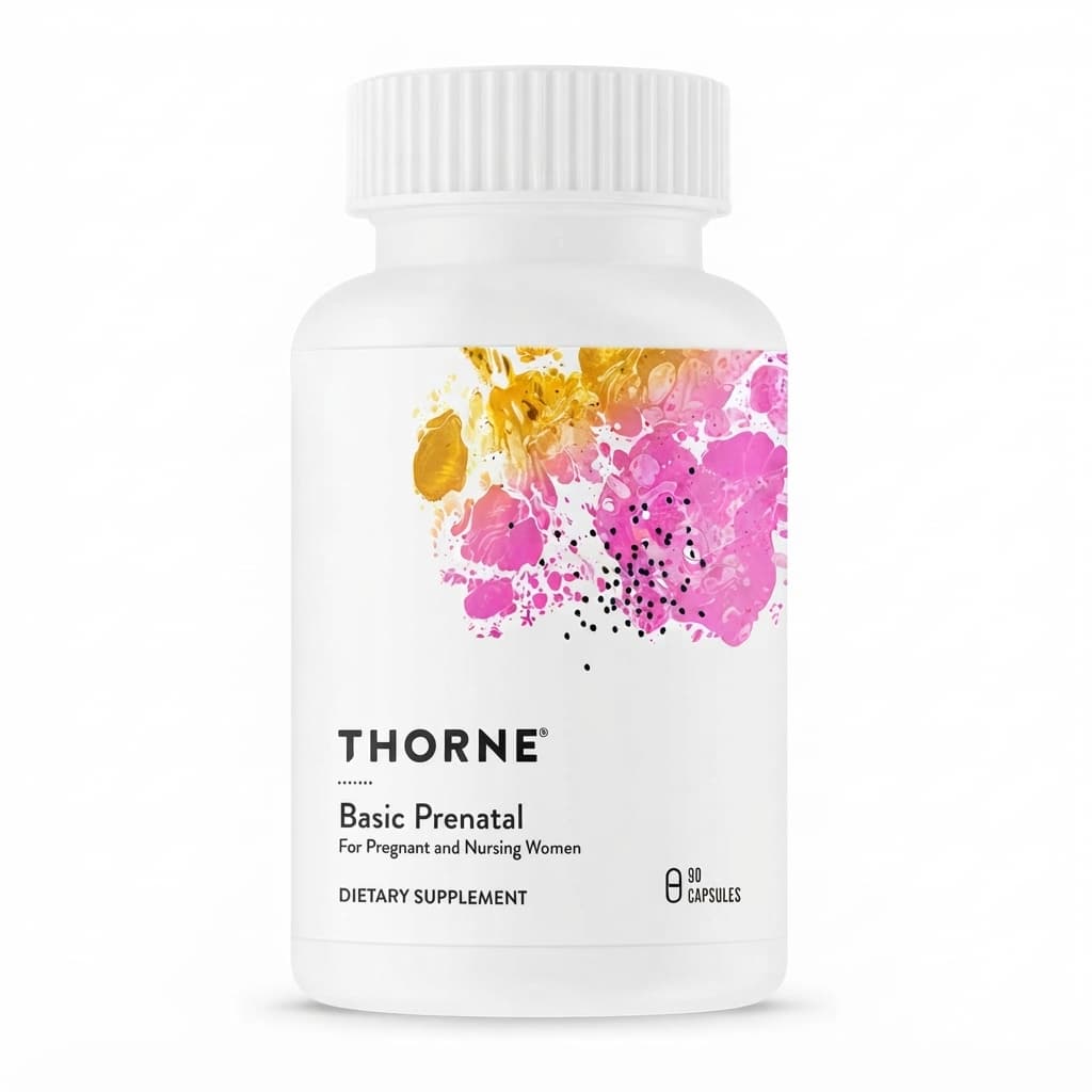 Thorne Basic Prenatal Supplement 90 Capsules - Hamxi