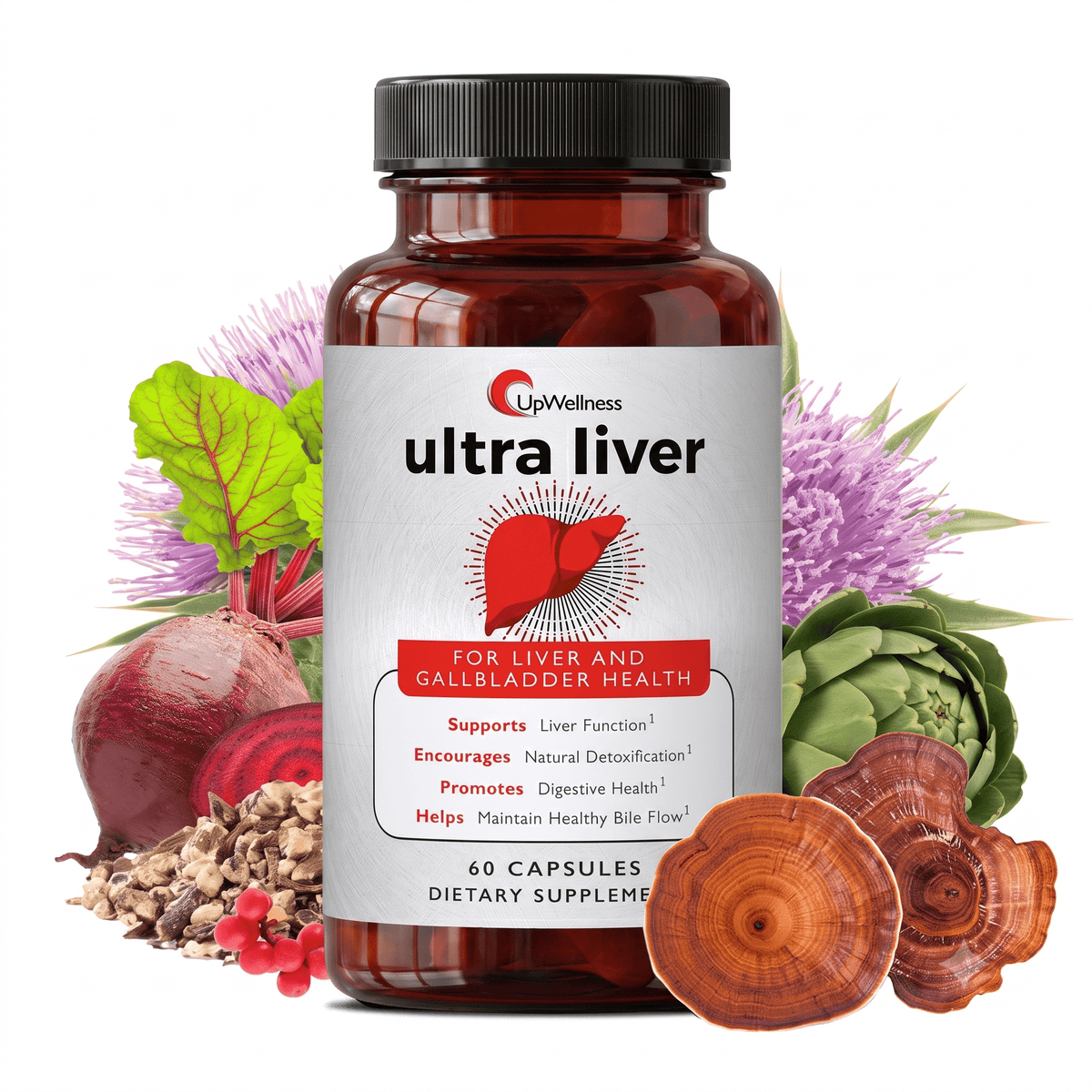 UpWellness Ultra Liver Supplement - Hamxi