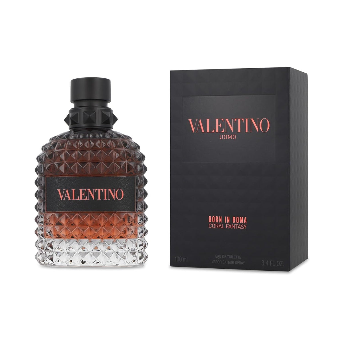 Valentino Uomo Born in Roma Coral Fantasy EDT Men's 3.4oz - Hamxi