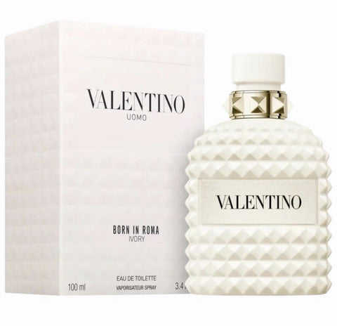 Valentino Born in Roma Ivory EDT Men 3.4oz Sealed