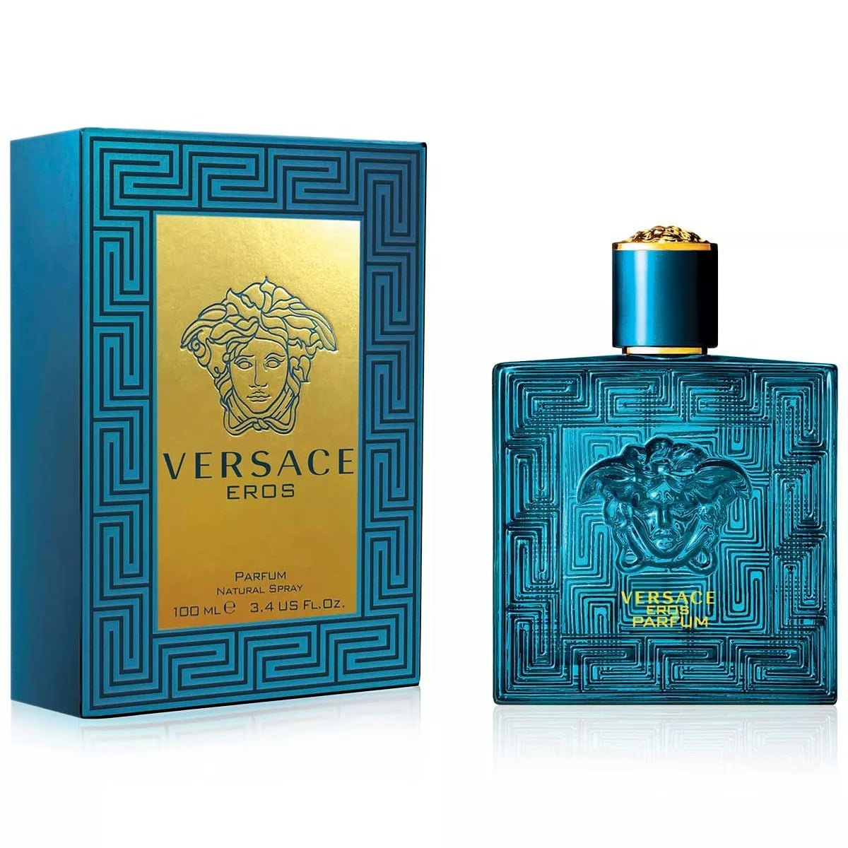 Versace Eros Parfum Intense Woody Men's Fragrance 3.4 oz - Hamxi