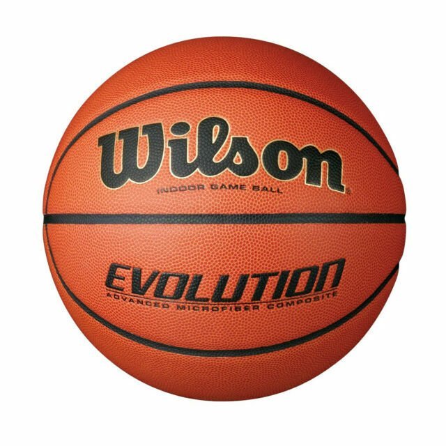 Wilson Evolution Basketball Size 7 29.5 Inch Official Indoor - Hamxi